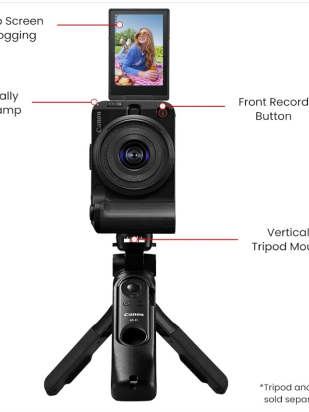 Canon EOS R50V Camera Content Creator Bundle - Picture 4 of 15